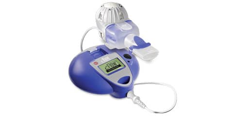 Paediatric aerosol therapy — particle size and mask fit determine dose.