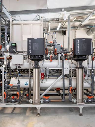 Treatment systems are designed from source water analysis, not generic specifications.