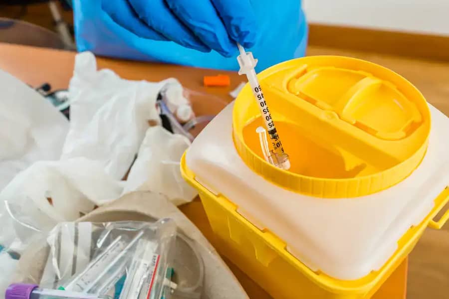 Healthcare waste segregation protects staff, patients and the community.