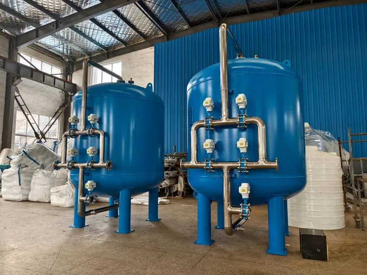Reverse osmosis eliminates dissolved contaminants from any source water.