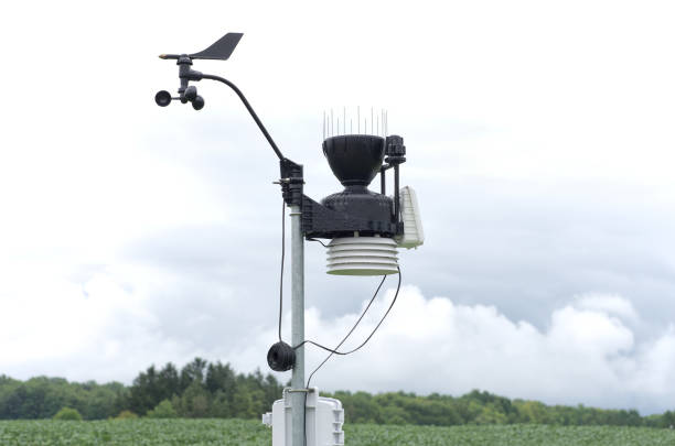Weather station integration completes the field water balance picture.
